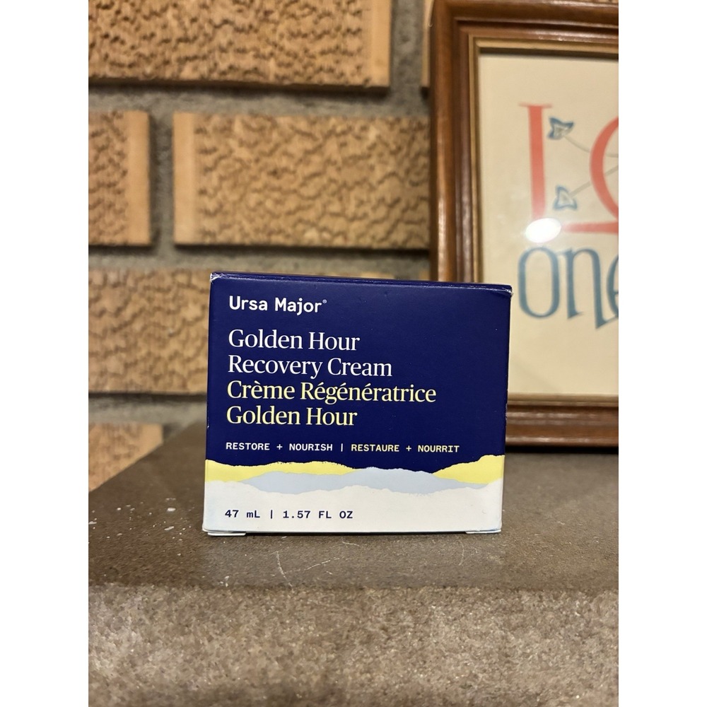 NEW IN BOX Ursa Major Golden Hour Recovery Cream 1.57 oz Exp 2027+ Skincare